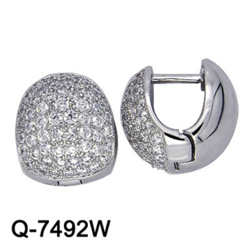 Factory Hotsale Fashion Accessories Brass Jewelry Hoop Earrings